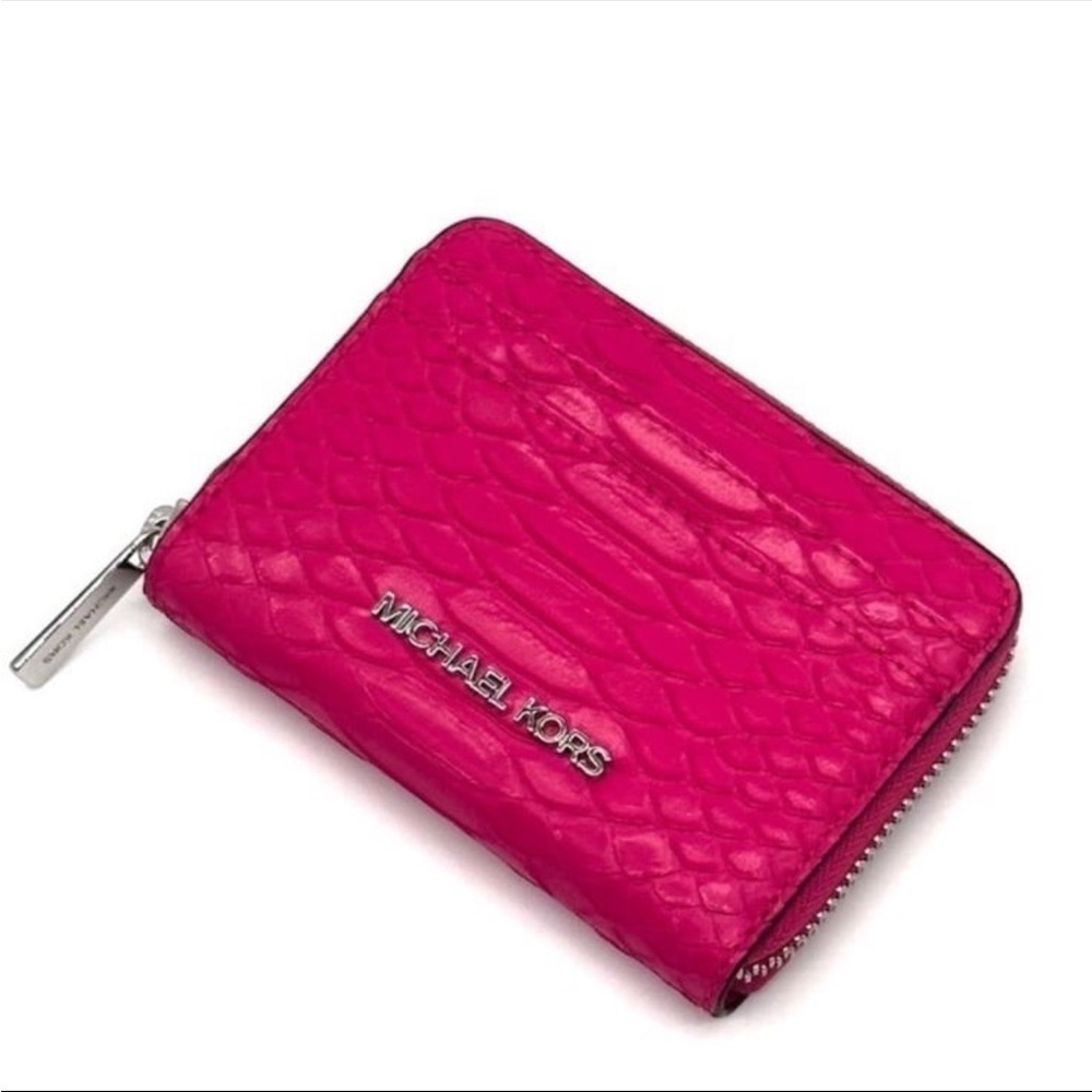 Michael Kors Medium ZA Card Case Wallet
Electric Pink Multi - Picture 2 of 9
